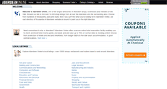 Desktop Screenshot of aberdeenonline.co.uk