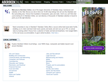 Tablet Screenshot of aberdeenonline.co.uk
